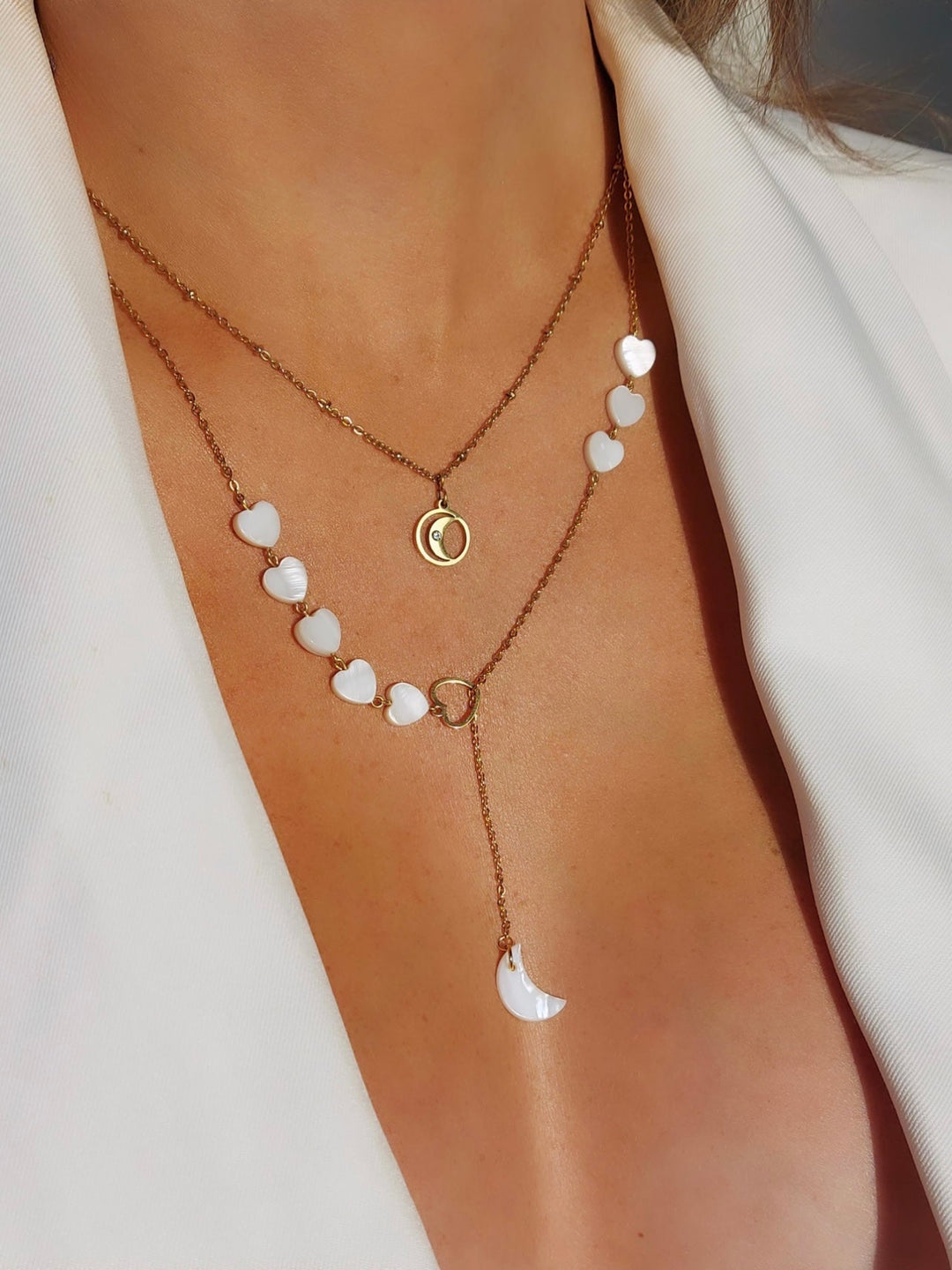 Love you to the moon necklace