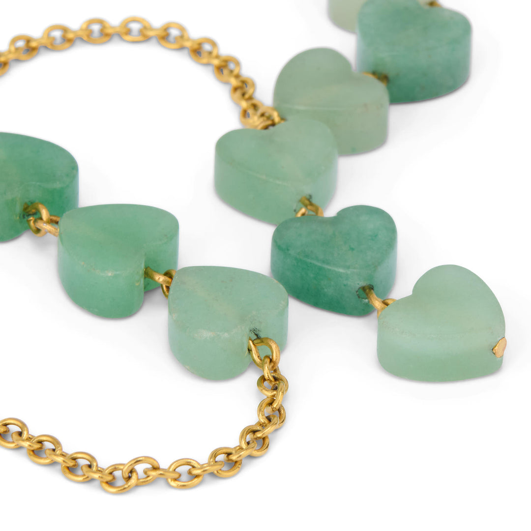 Falling Aventurine necklace