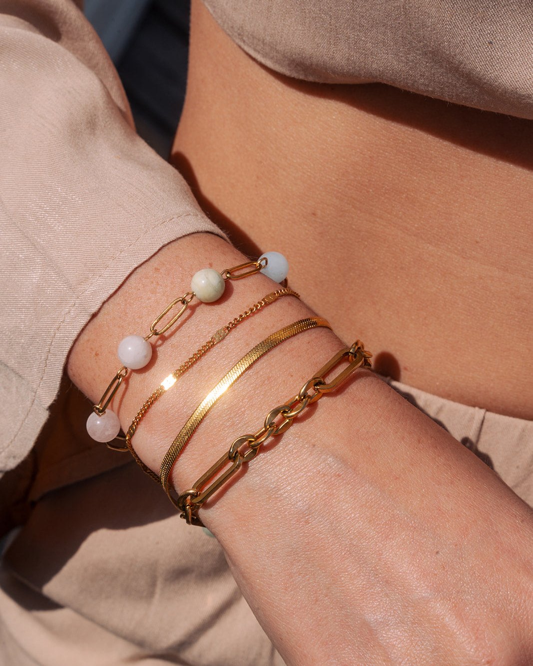 Mila double bracelet