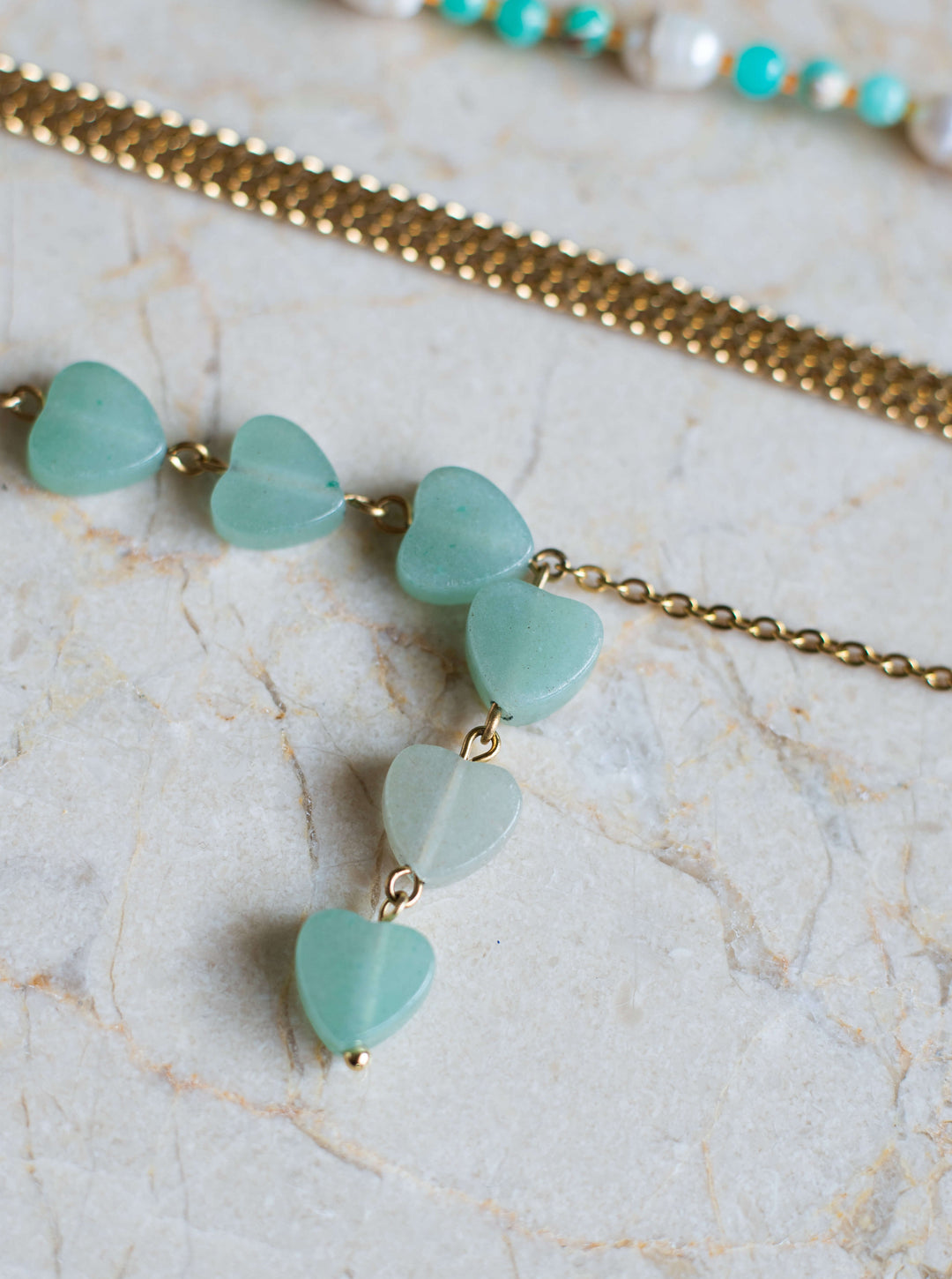 Falling Aventurine bracelet