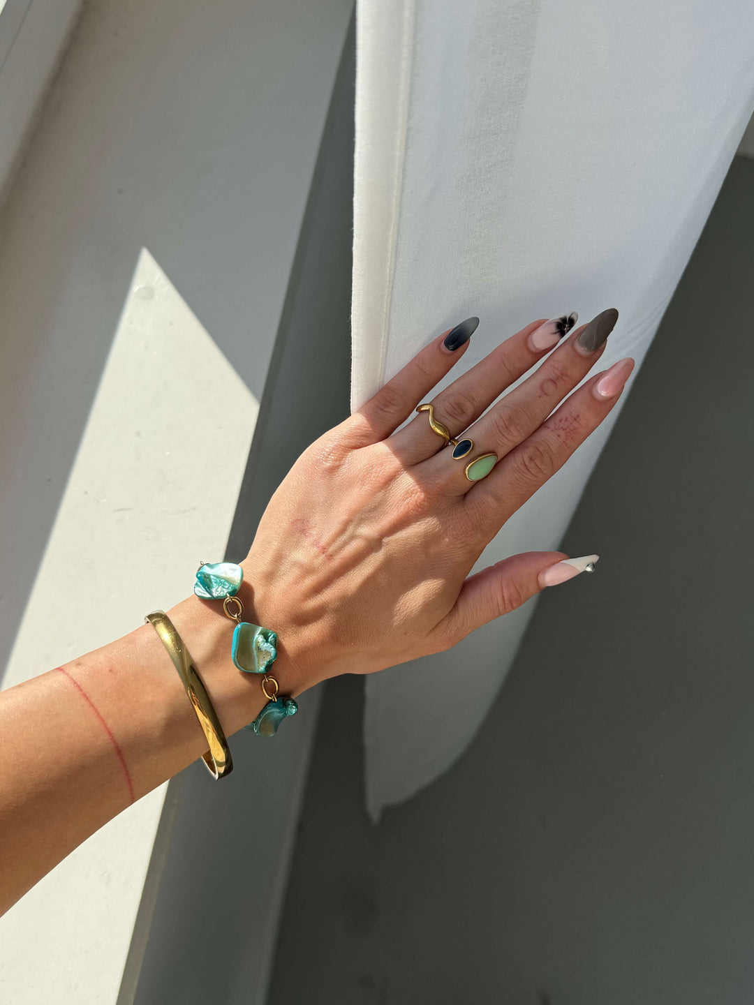 Aqua bracelet