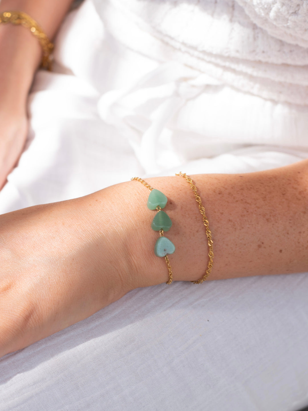 Falling Aventurine bracelet