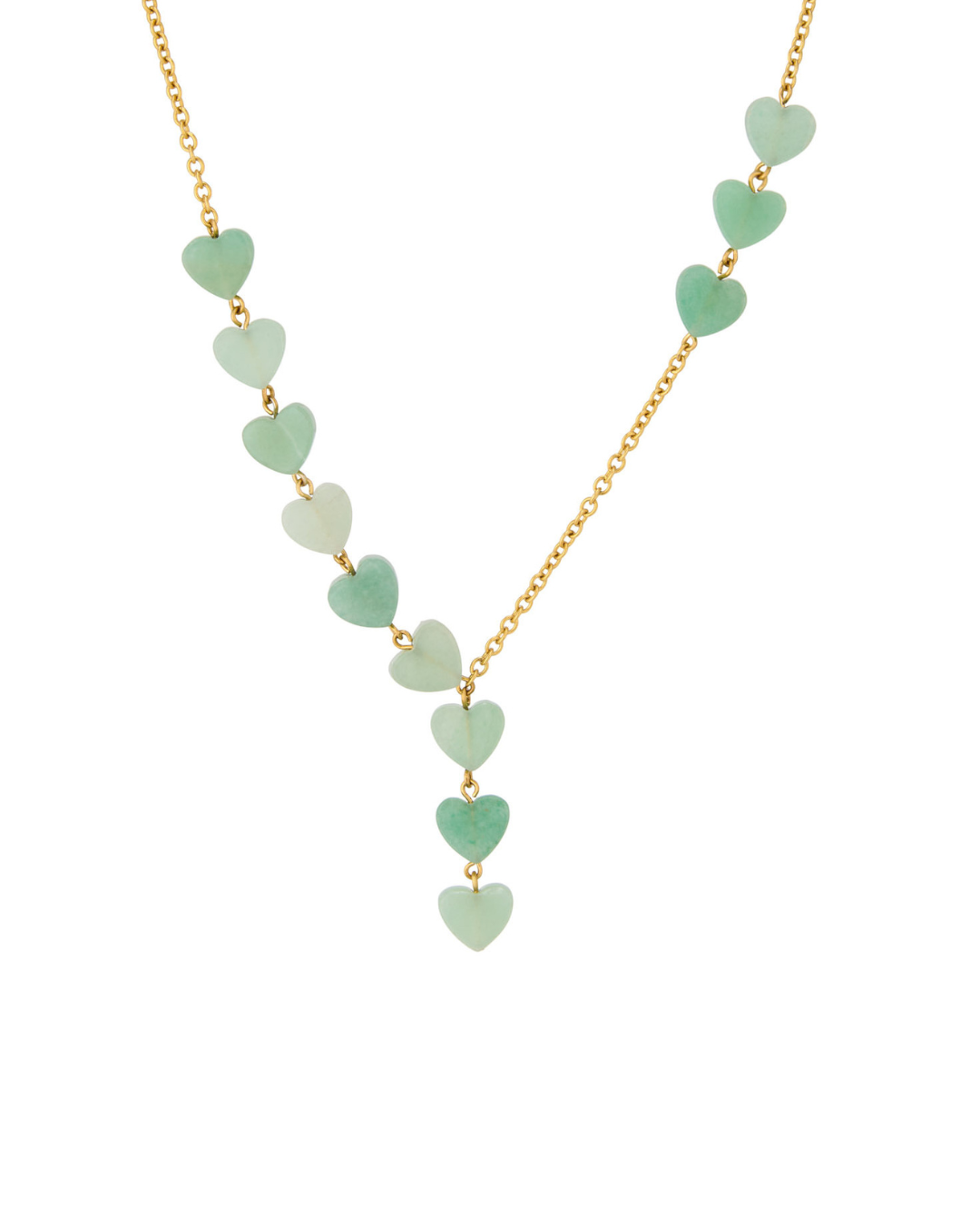 Falling Aventurine necklace